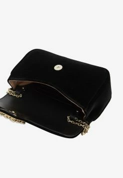Roger Vivier Jeu De Fille Velvet Clutch Black 6 Roger Vivier Jeu De Fille Velvet Clutch Black -Cheap TOP-HANDLE-BAGS Store MzU2NDc2