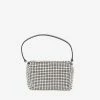Alexander Wang Medium Heiress Crystal Rhinestone Top Handle Bag Crystal