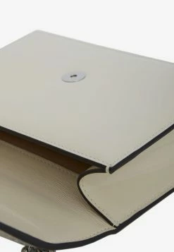 Jimmy Choo Bing Bohemia Shoulder Bag In Patent Leather White -Cheap TOP-HANDLE-BAGS Store MzUxNjMw