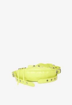 Balenciaga Le Cagole Top Handle Bag Yellow -Cheap TOP-HANDLE-BAGS Store MzYwNTQ3