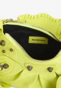 Balenciaga Le Cagole Top Handle Bag Yellow -Cheap TOP-HANDLE-BAGS Store MzYwNTQ4