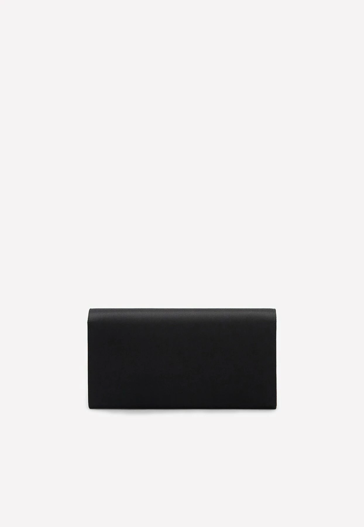 Roger Vivier Broche Vivier Buckle Clutch In Satin Black 3 Roger Vivier Broche Vivier Buckle Clutch In Satin Black - Image 3