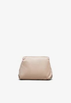 Roger Vivier Mini RV Bouquet Crystal Buckle Bag In Satin Pink -Cheap TOP-HANDLE-BAGS Store RBWANVC0001RS0M014 20M014 203