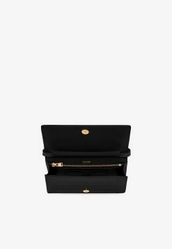 Tom Ford Mini Shoulder Bag In Croc Embossed Leather Black -Cheap TOP-HANDLE-BAGS Store S0342 LCL150G 201N001 20B