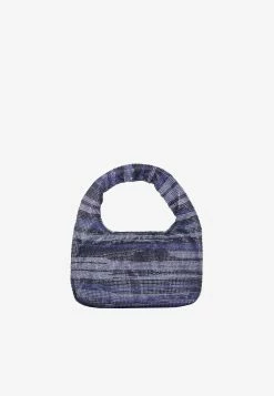 Kara Mini Crystal Mesh Shoulder Bag Metallic