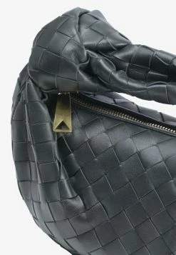 Bottega Veneta Mini Jodie Top Handle Bag In Intrecciato Leather Dark Moss -Cheap TOP-HANDLE-BAGS Store THB 1230