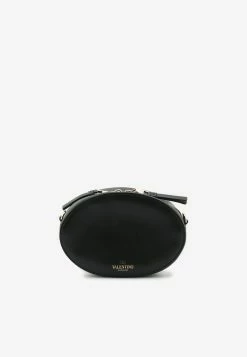 Valentino Mini VLTN Crossbody Bag In Calf Leather Black -Cheap TOP-HANDLE-BAGS Store THB 5367