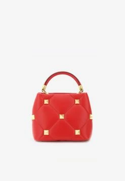 Valentino Small Roman Stud The Handle Bag In Lambskin Red -Cheap TOP-HANDLE-BAGS Store bags valentino garavani rosso 212032abs000009 ju5 16 1024x1024 402x f55a6728 76f1 4b61 b76c 1f5465f77a73
